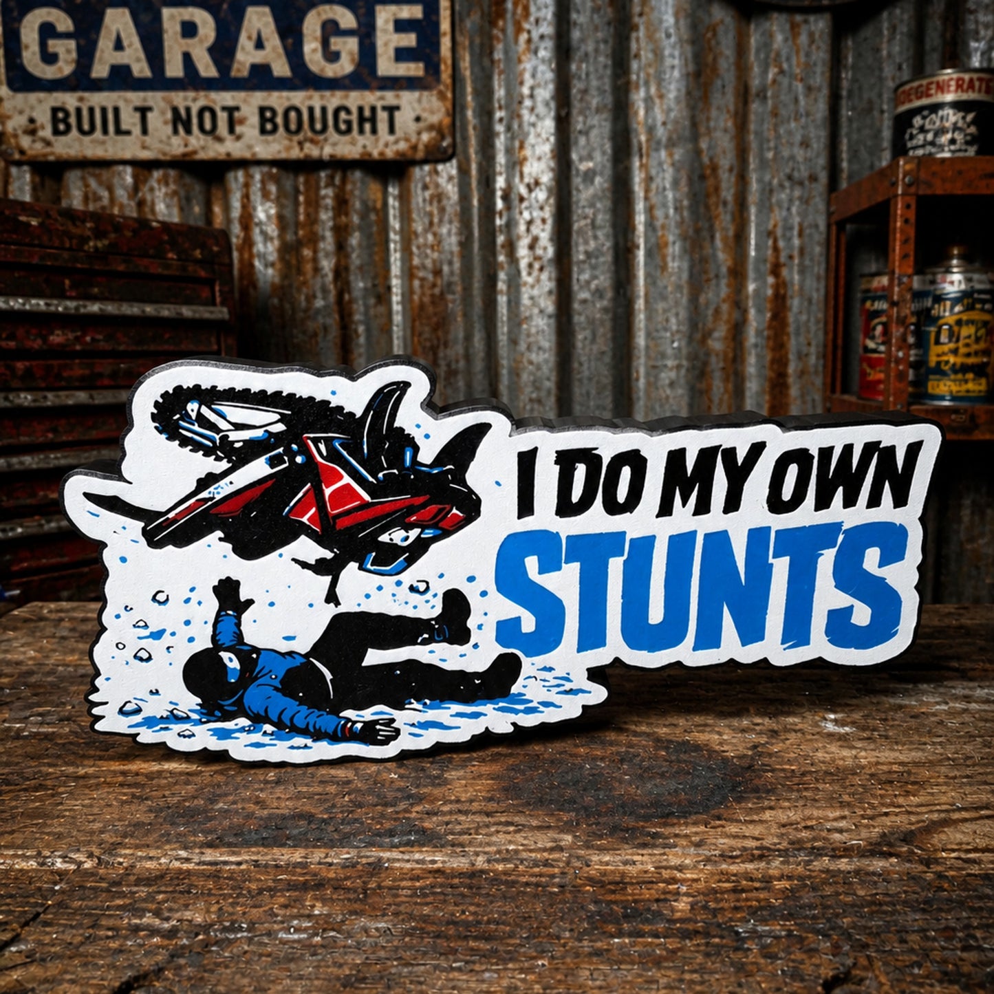 STUNTS LED SIGN MEDIUM